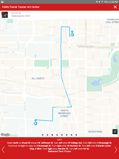 Screenshot of Visit Tallahassee!