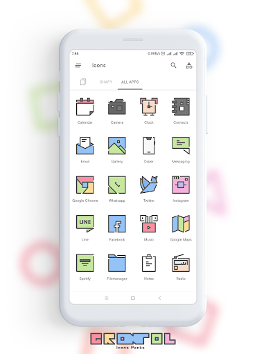 Android application Grontol Iconpack screenshort