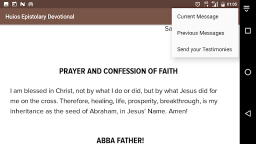 Huios Epistolary Devotional