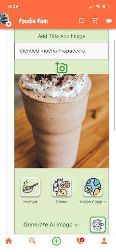 Foodie Fam Screen 3
