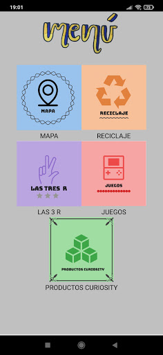 Android application Las 3E screenshort