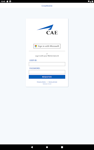 CrewMobile Screenshot