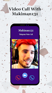 Makiman131 Calling You - Fake Video Call Makiman 1.7 APK screenshots 1