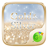 Gold & Silver Keyboard Theme icon