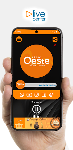 Rádio Oeste Screen 2