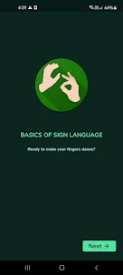 Basics of Sign Language