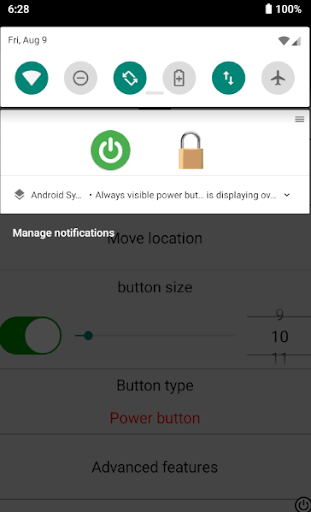 Power widget Screen 2