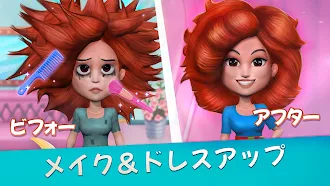 Game screenshot ビューティサロン – 3Dメイク＆ヘア mod apk