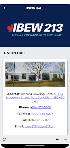IBEW 213 Screen 3