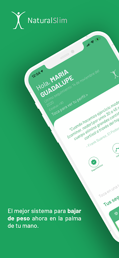 Android application NaturalSlim México screenshort