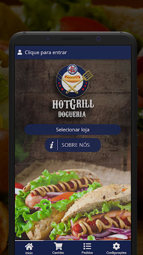 Android application HotGrill Dogueria screenshort