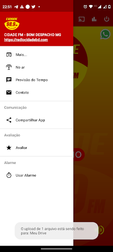 Cidade FM - Bom Despacho MG Screen 2