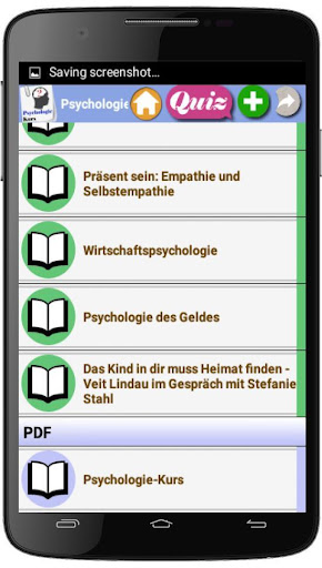 Psychologie-Kurs Screen 2