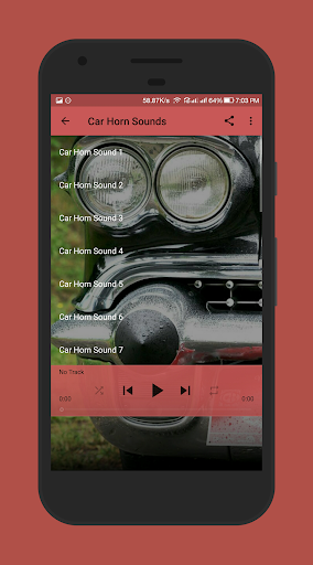 Car Horn Sounds Screen 2