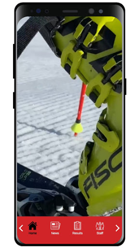 Android application Milano Ski Team screenshort