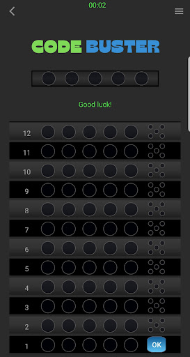 Android application Code Buster screenshort