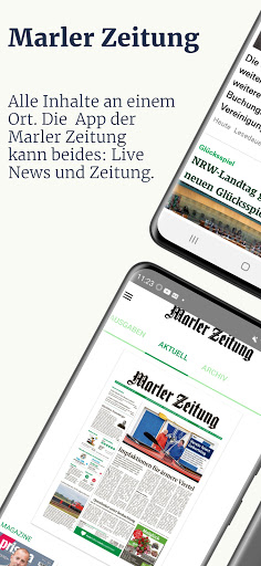Android application Marler Zeitung screenshort