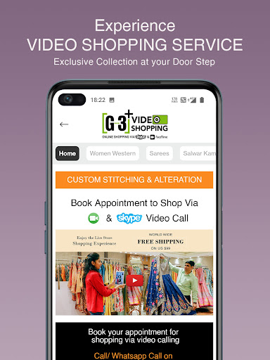 G3Fashion: Online Shopping App Screen 3