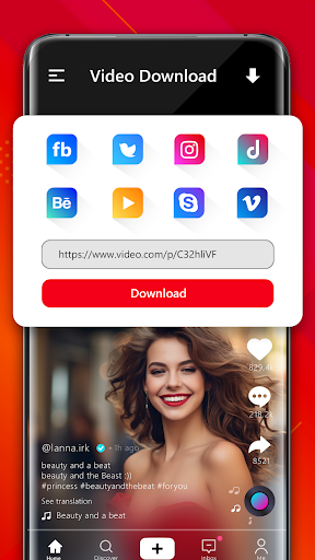 Android application Total Video Downloader screenshort