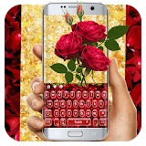 Rose petal love keyboard icon
