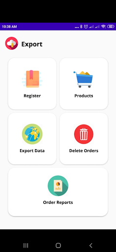 Android application XQ Distributor Assistant App screenshort