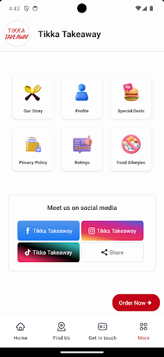 Tikka Fusion Takeaway