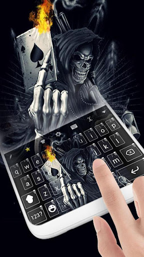 Skull Keyboard Theme