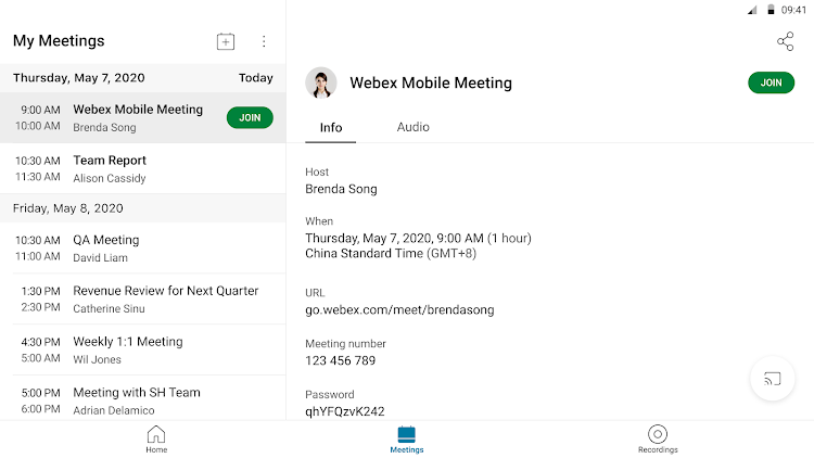 Cisco Webex Meetings  Featured Image for Version 