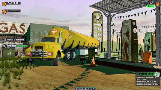 Gas & Oil Station Simulator