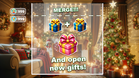 Merge the gifts: Christmas!