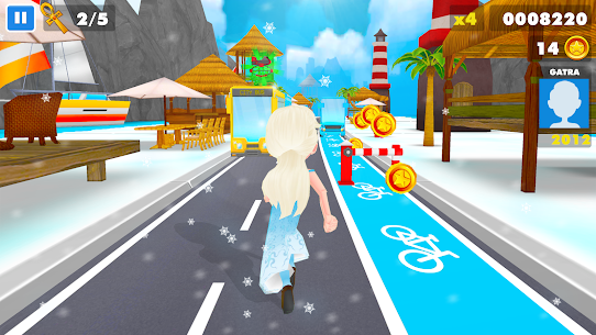 Download Subway Icy Princess Rush MOD APK (Hack Unlimited Money/Gems) 5