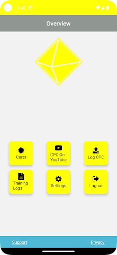 CertifyMeUp Screen 2