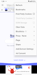 Privacy Browser Free Screenshot