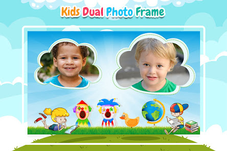 Screenshot 10 Kids Dual Photo Frames android
