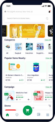 Villagemart User Screen 2