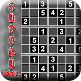 Sudoku brain icon