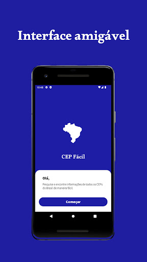 Android application CEP Fácil screenshort