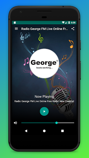 Android application George FM Radio NZ App Online screenshort