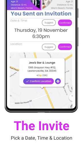 Inviteout: Match. Invite. Meet Screen 3