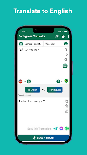 Portuguese English Translator Screen 3