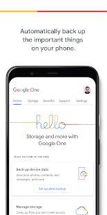 Google One Varies with device APK screenshots 1