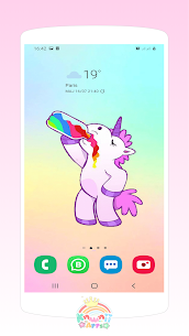 Kawaii Unicorn wallpapers cute backgrounds For PC installation