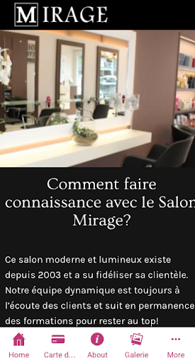 MIRAGE hairstyle Screen 3