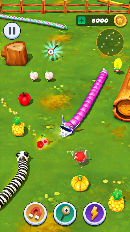 Hungry Snake 3D - Worm Games - New - (Android)