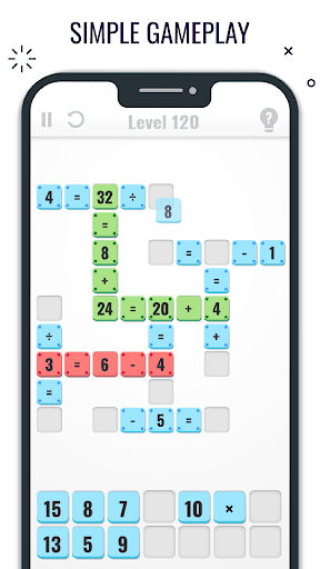 Android application Math Block Puzzle Math Games screenshort