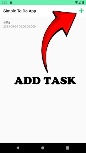 Android application Todo Simple screenshort