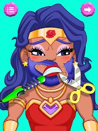 Superhero Shave: Shaving Games