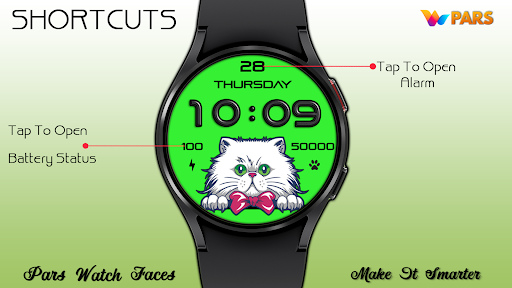 Sweet Cat Digital Watch Face screenshot 20