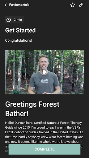 Forest Bathing Life Screen 2