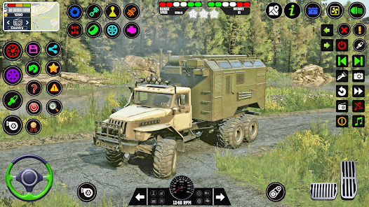 US Army Cargo Truck Games 3d 1.0 APK + Mod (Unlimited money) for Android